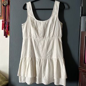 Free People Zouzou Mini White Dress